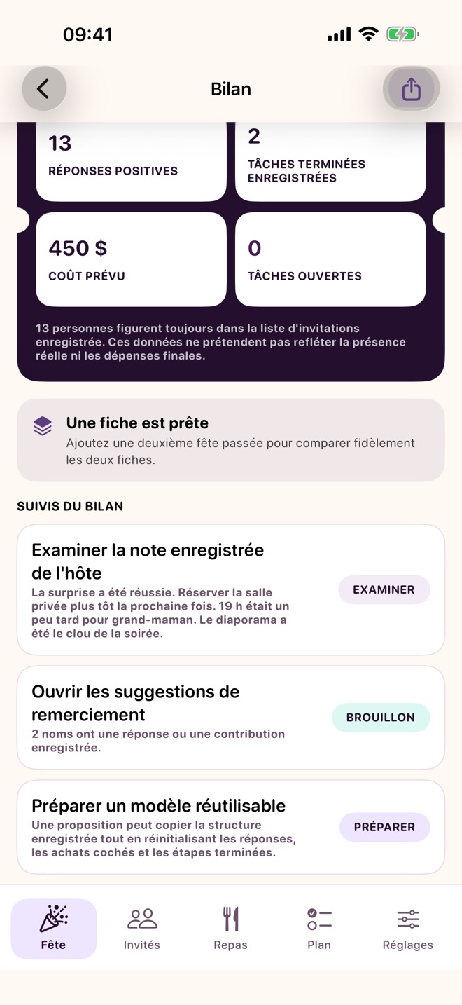 FeteList: Planifier sa fête capture d’écran 7