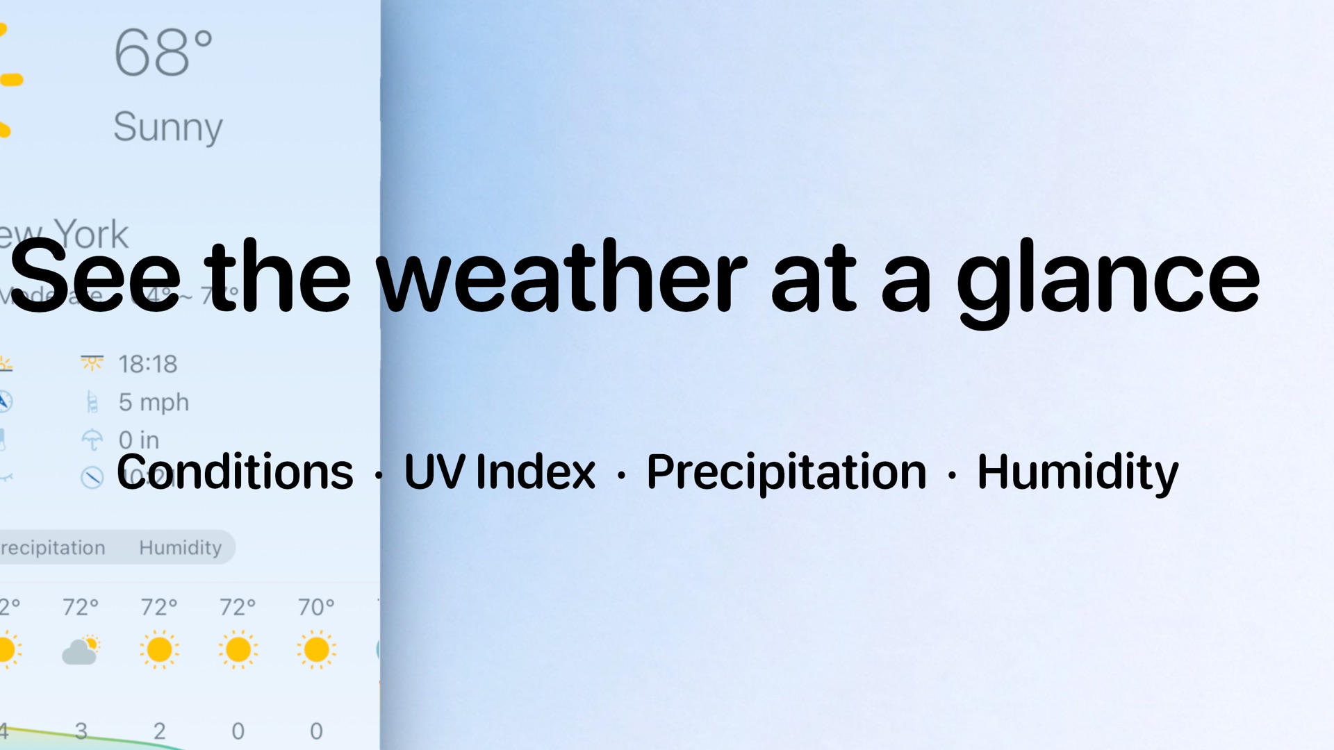 Weather - The Daily Weather product page header