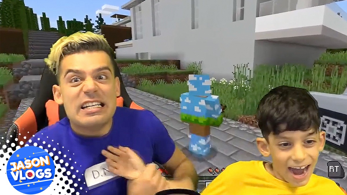 Jason's Minecraft Mega-Mansion! - Jason Vlogs (Season 4, Episode 16 ...