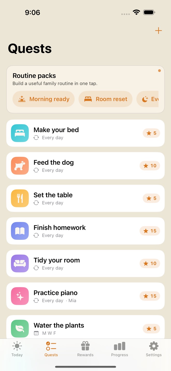 ChoreQuest: Kids Chore Chart screenshot 3