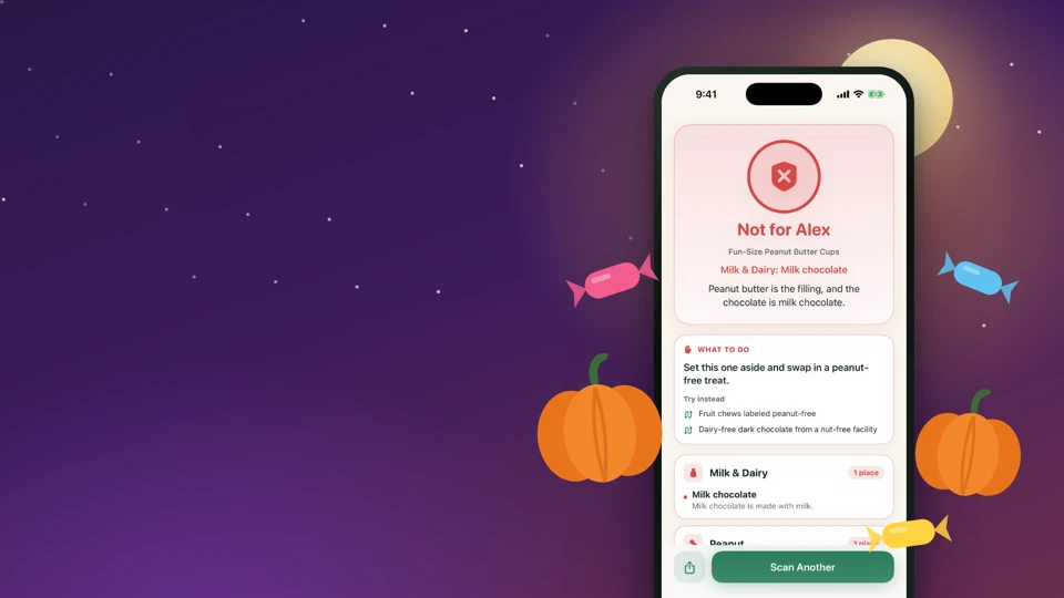 SafeBite AI: Allergy Scanner App Store search result