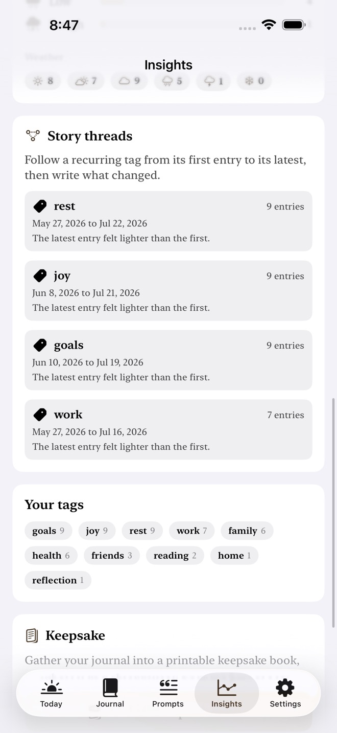 Inklet: Daily Journal screenshot 4