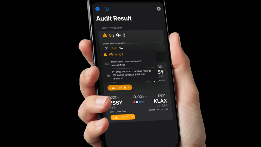 Flight Audit Major Update