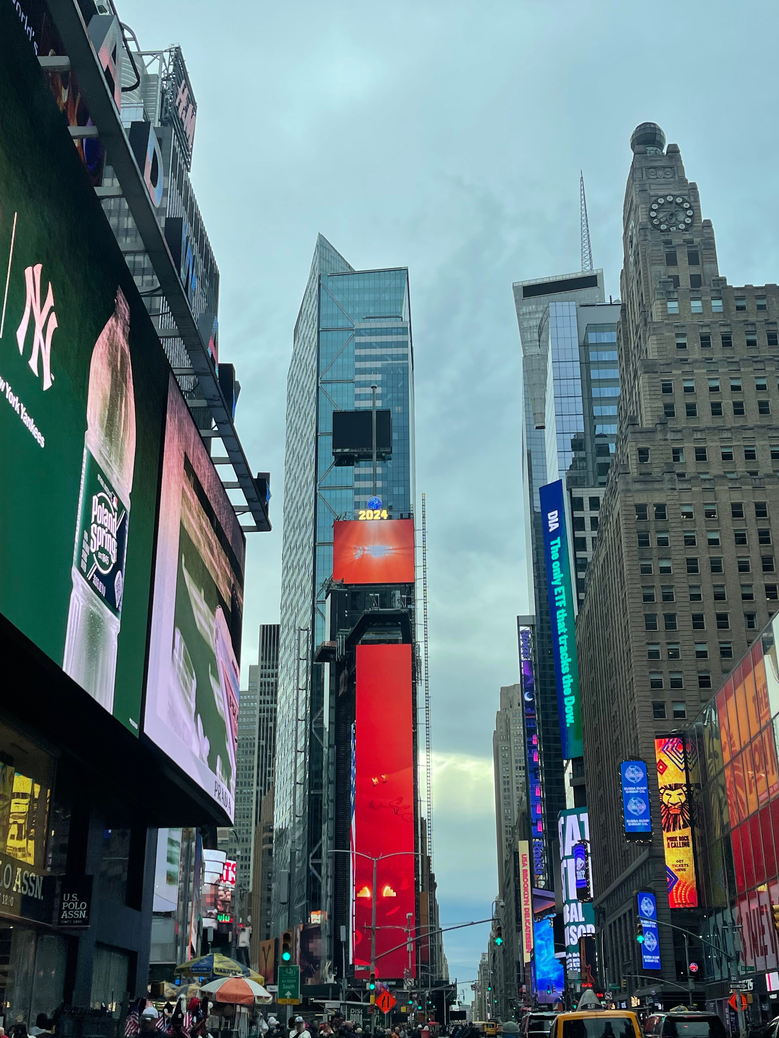 Red Stairs Times Square