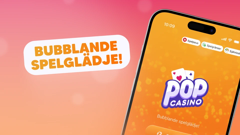 Pop Casino - Slots & Jackpots App Store product page header