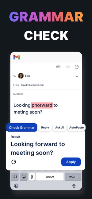 AI Keyboard: Writing Assist screenshot 2