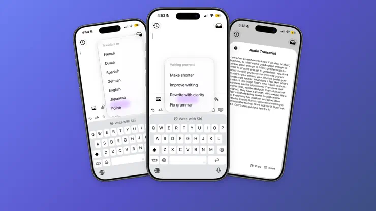 NEW: Apple Intelligence ✨
