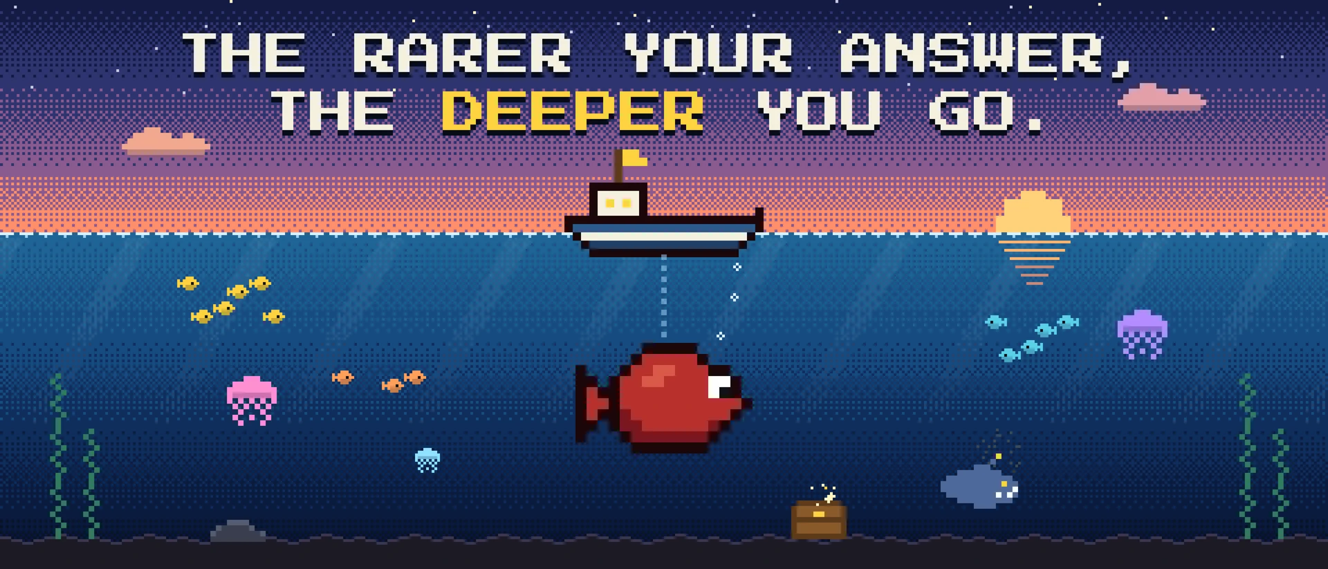Descend - Krillion Trivia Dive product page header