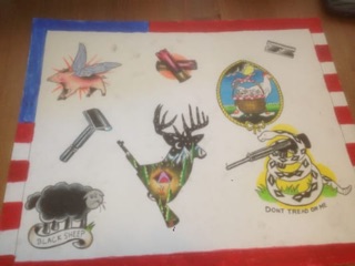 Country Style Tattoos By Garrett Bossio tattoo studio in Dixon