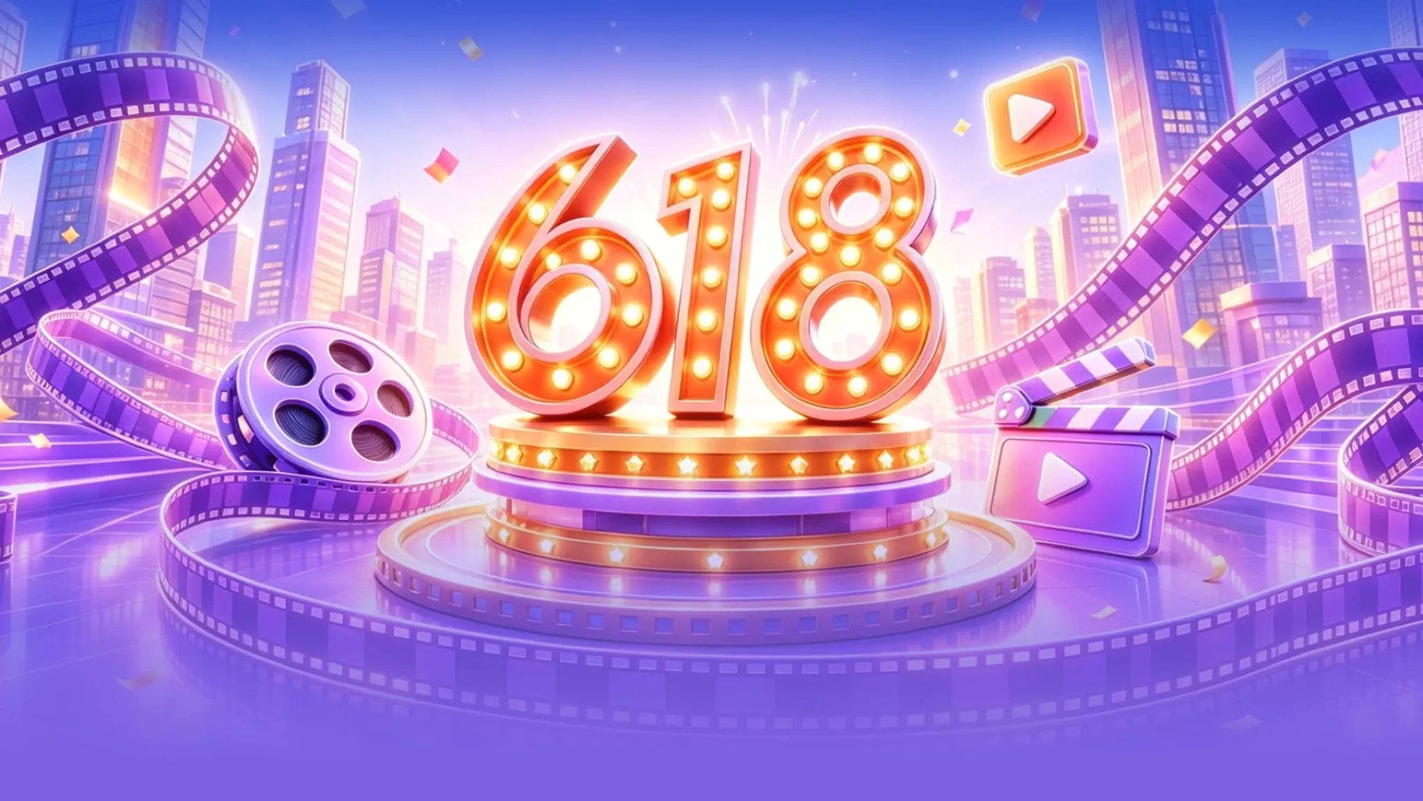 618 狂欢，追剧领福利