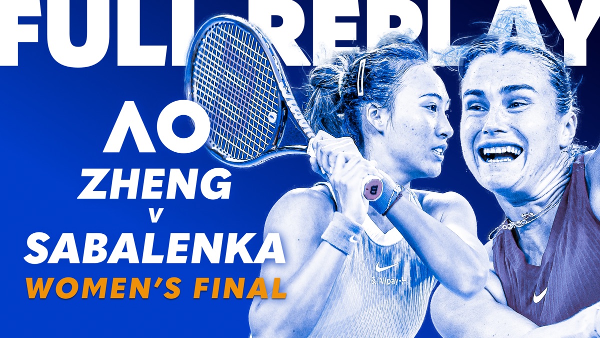 Women's Final Sabalenka v Zheng Full Replay Australian Open Tennis