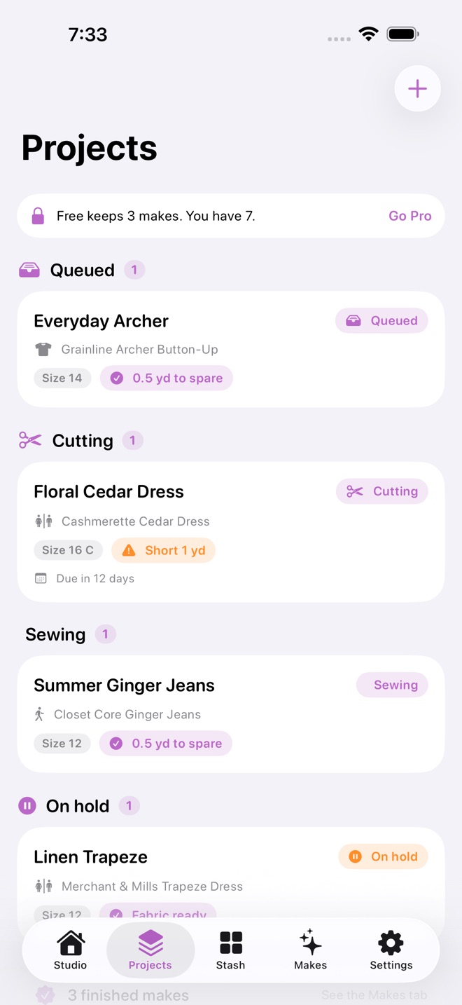 SpoolKit: Sewing Projects screenshot 2