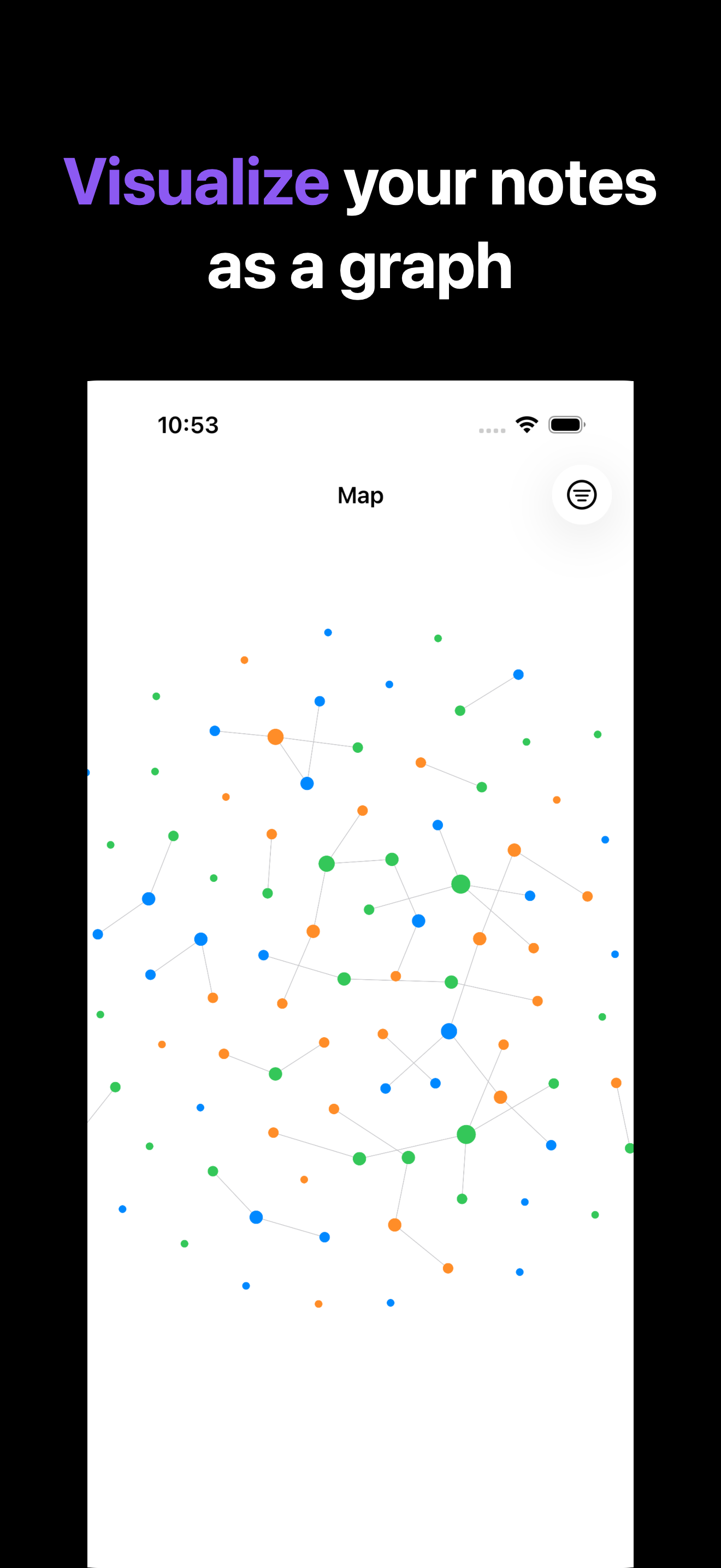 Notone - シンプルなメモAI Agent iOS screenshot 3 showing app interface