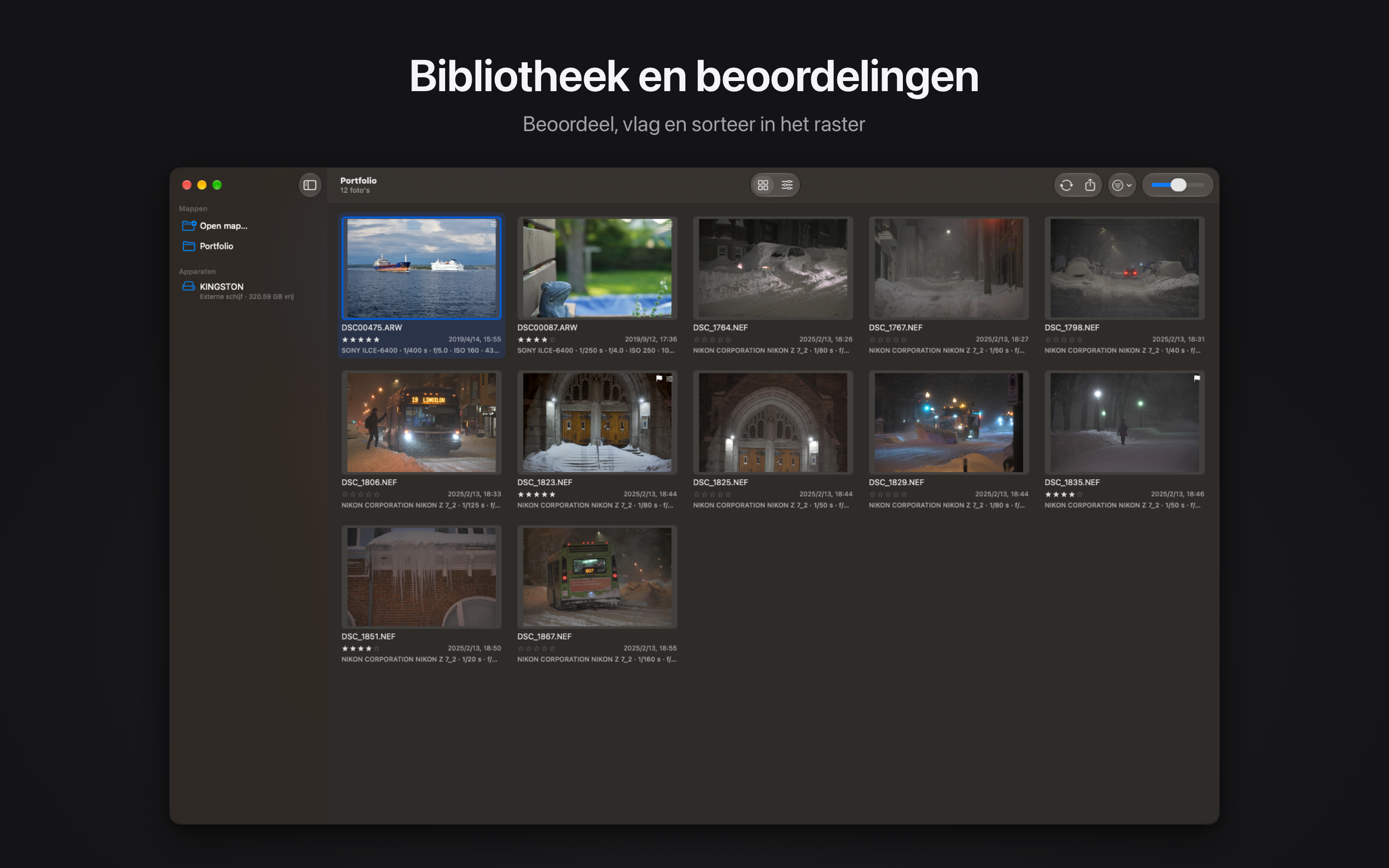 Rawed: RAW Photo Editor macOS screenshot 4 showing app interface