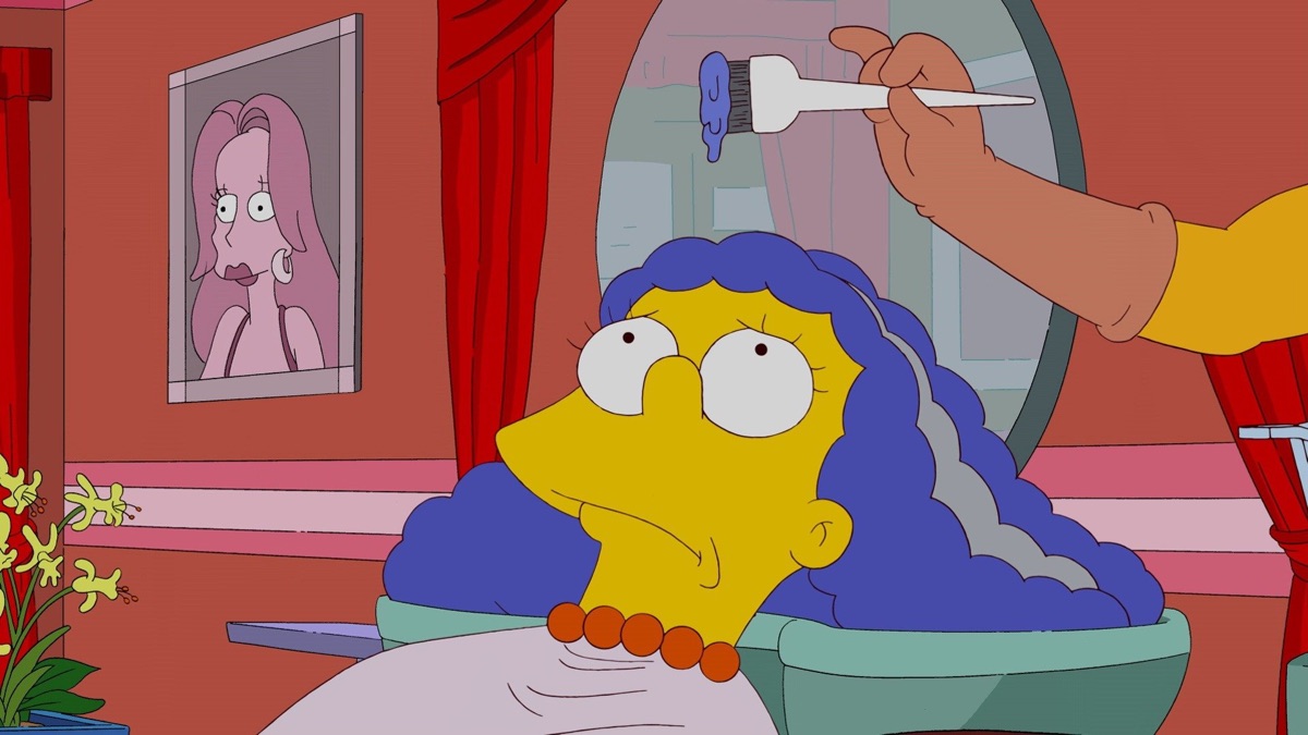 The Blue And The Gray Simpsons