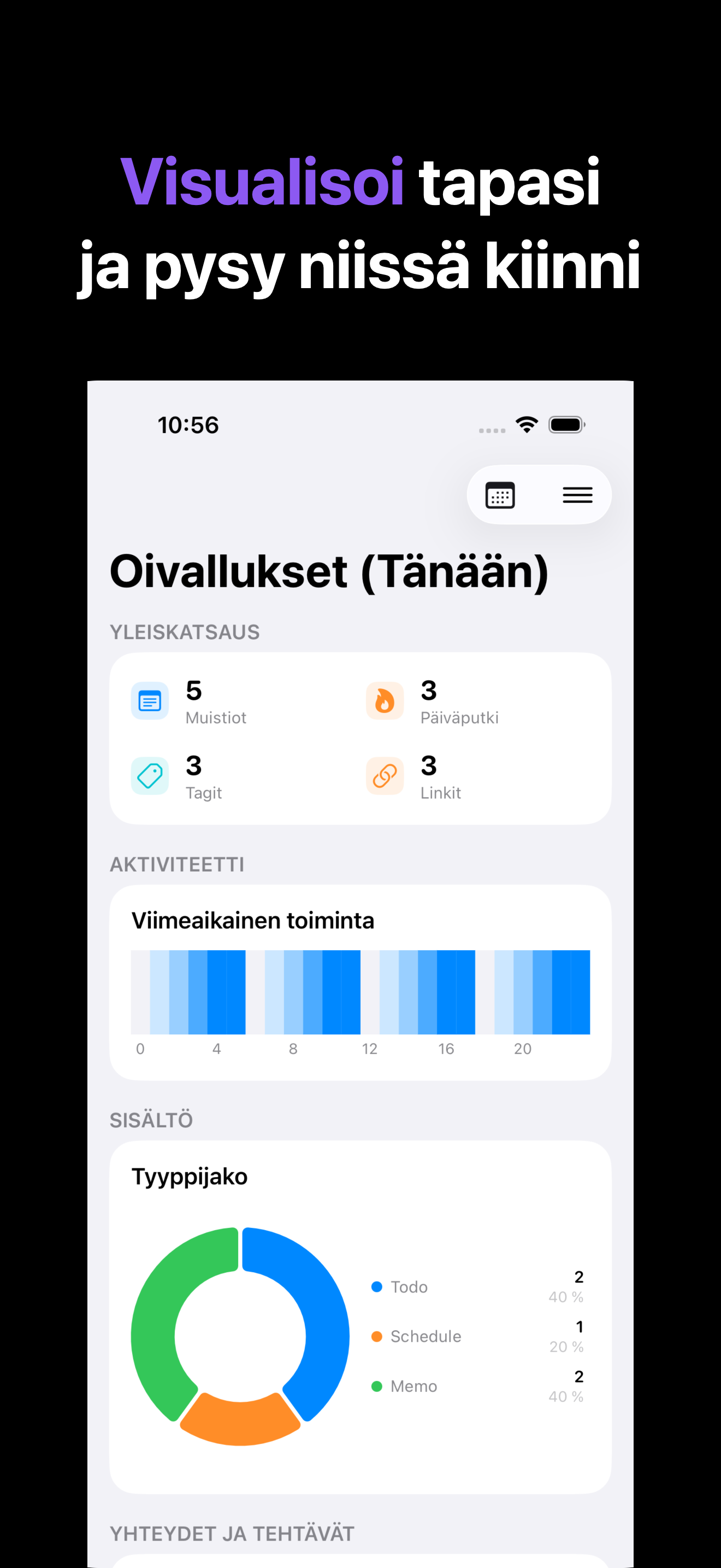 Notone - シンプルなメモAI Agent iOS screenshot 5 showing app interface