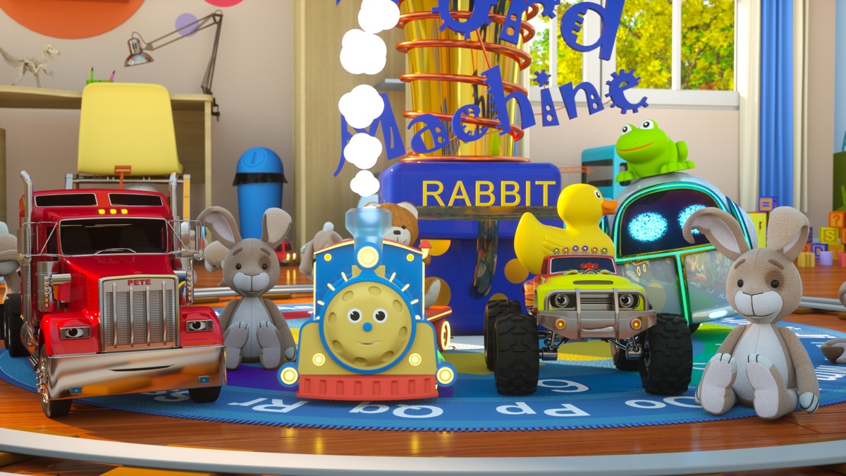 Learn to Read with Max the Glow Train and His Team! - Max the Glow ...