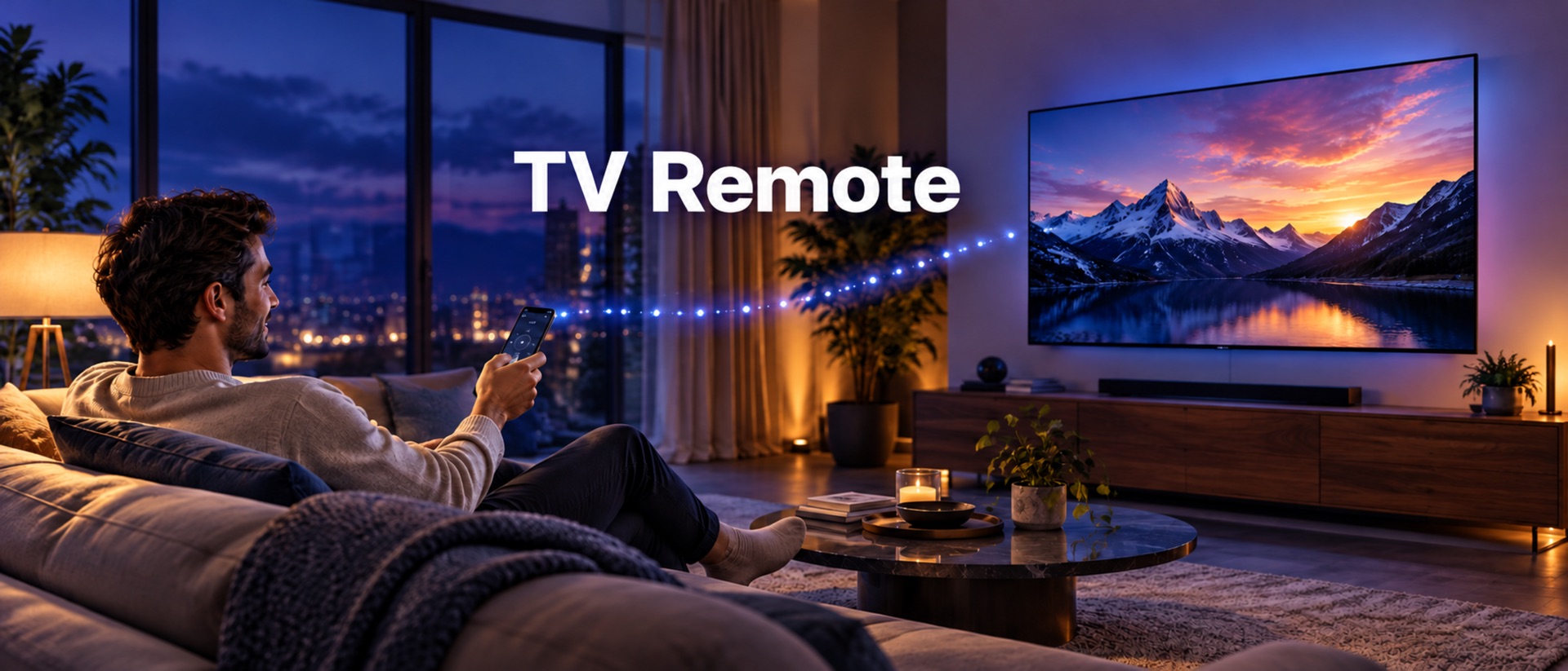 TV Remote Control · Universal product page header