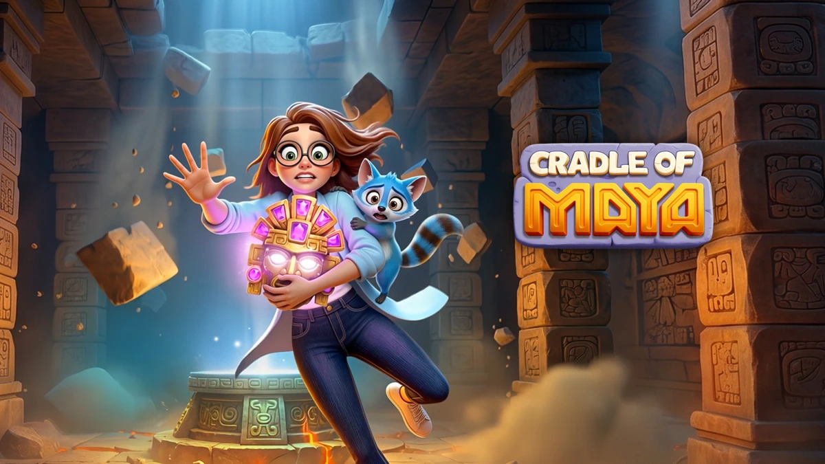 Cradle of Maya: Match 3 Game App Store product page header