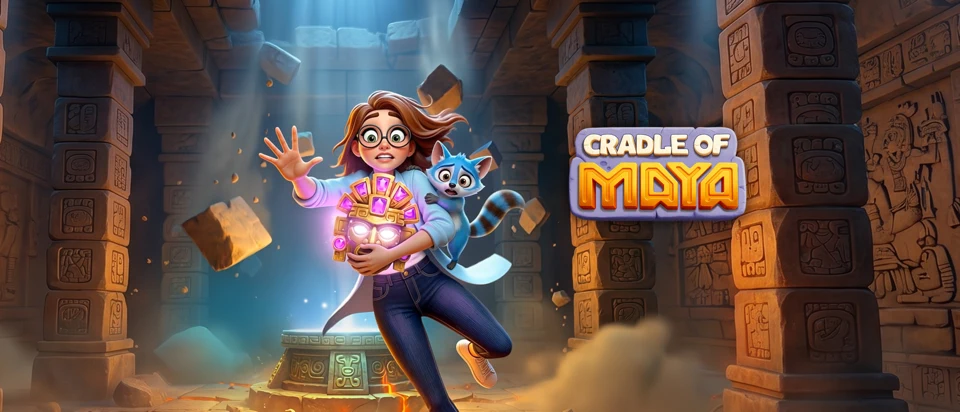 Cradle of Maya: Match 3 Game App Store product page header