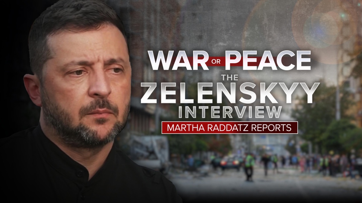 ‎War or Peace: The Zelenskyy Interview | Martha Raddatz Reports - Apple TV