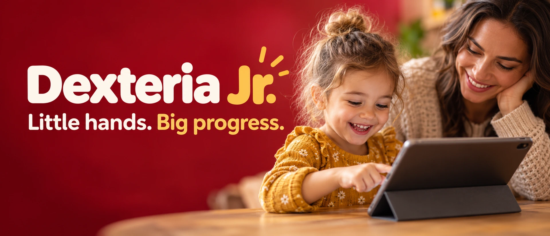 Dexteria Jr. product page header