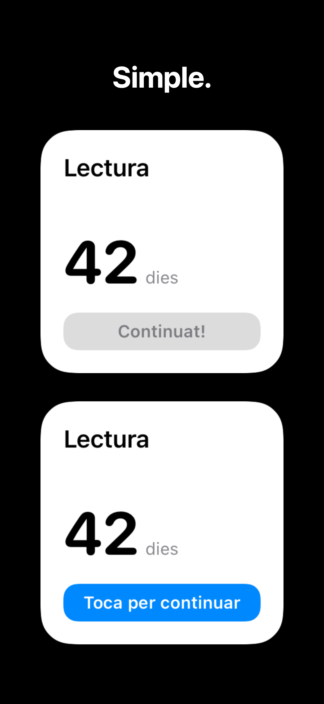 KeepGoing - Habit Tracker iOS screenshot 3 showing app interface