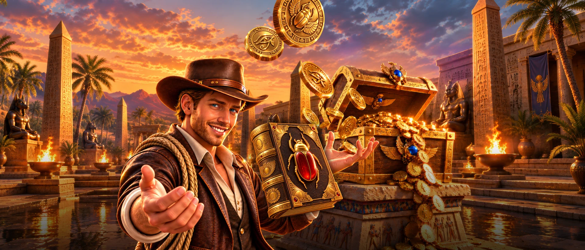 Forgotten: Book of Ra product page header