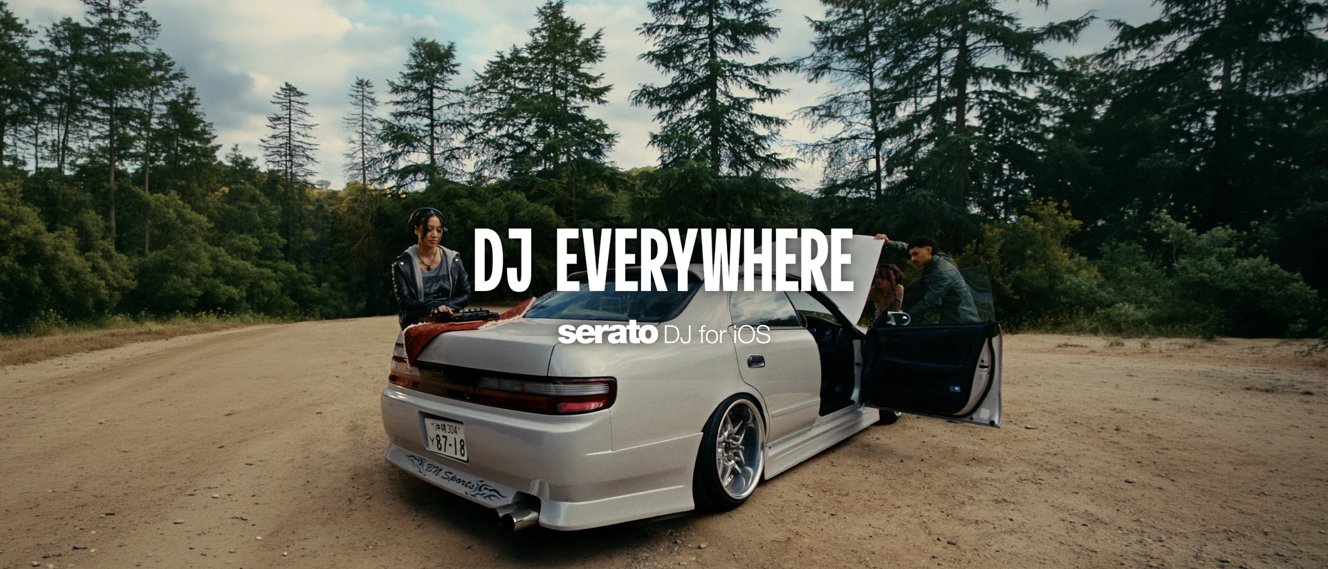 Serato DJ product page header