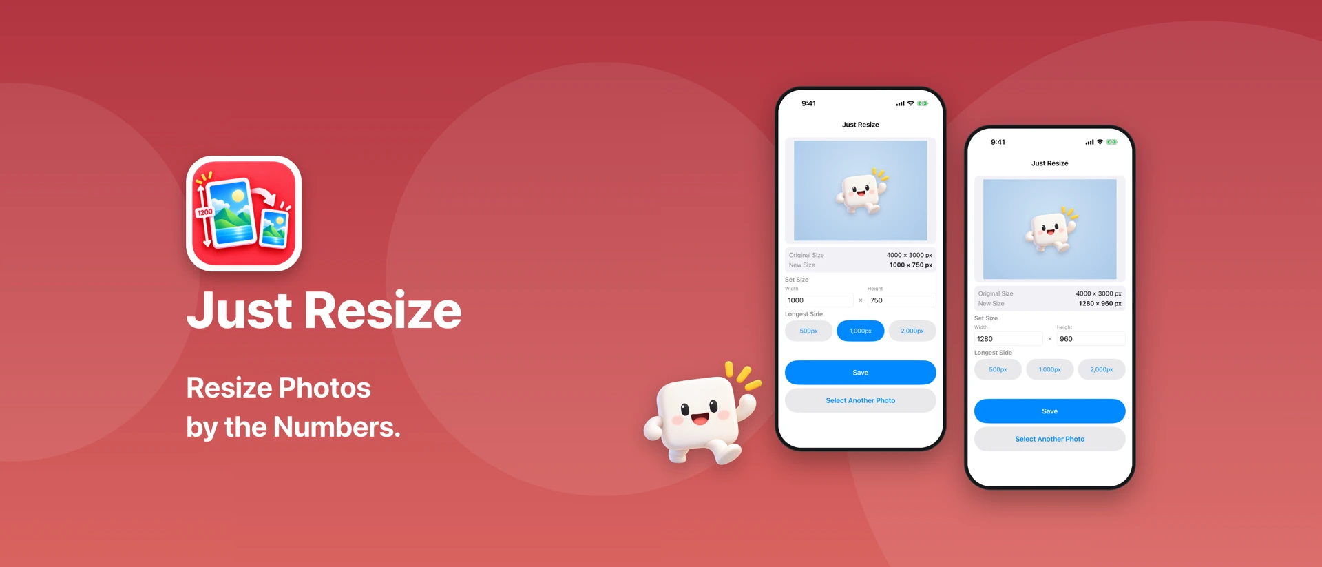 Photo Resizer Resize Images product page header