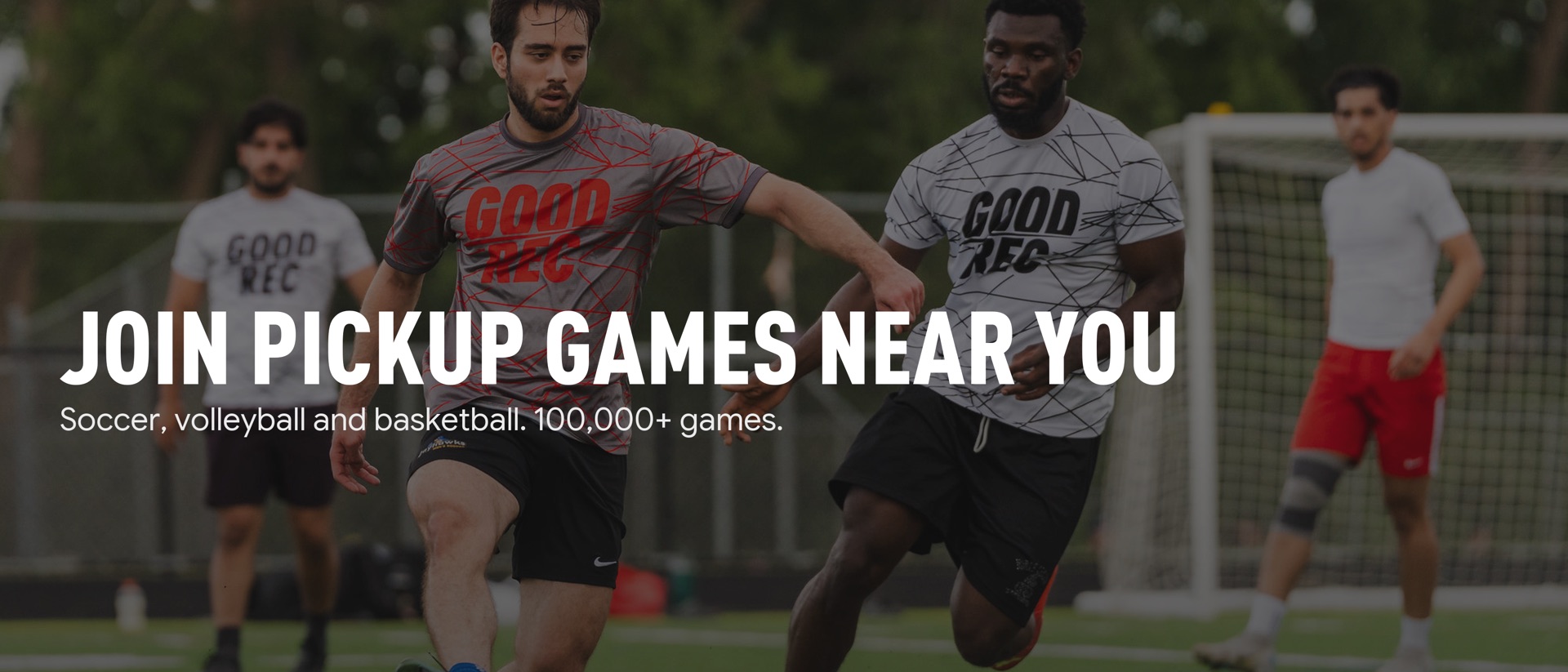 GoodRec product page header