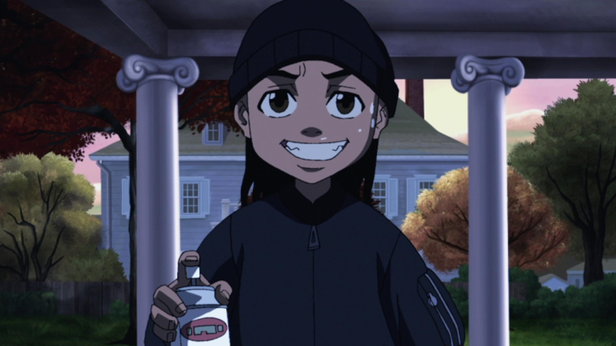 Boondocks Riley Wuz Here
