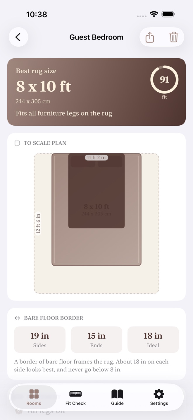 RugFit: Rug Size Guide screenshot 4