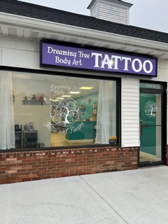 Dreaming Tree Body Art tattoo studio in Port Jefferson Commons