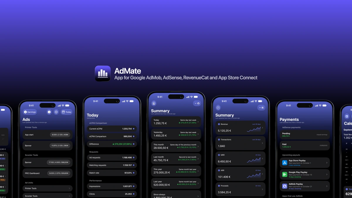 AdMate App App Store product page header