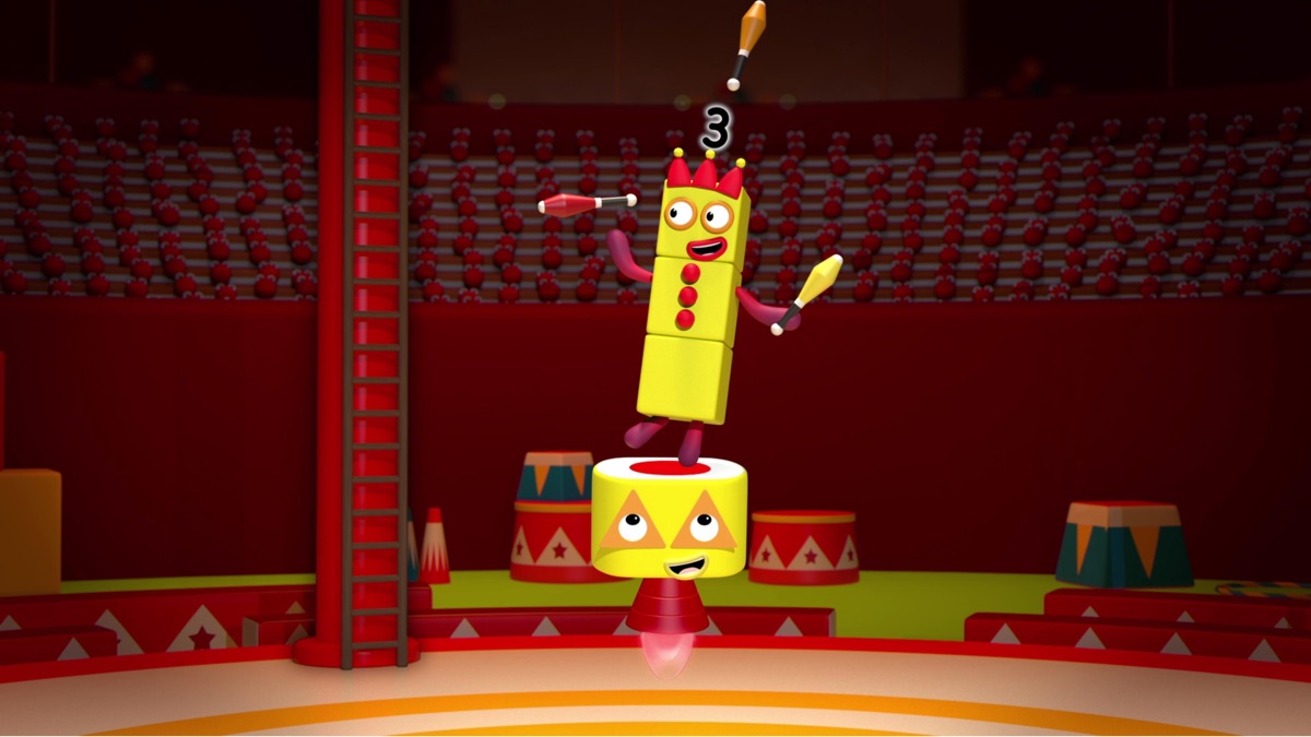 Circus of Threes - Numberblocks (Season 5, Episode 19) - Apple TV