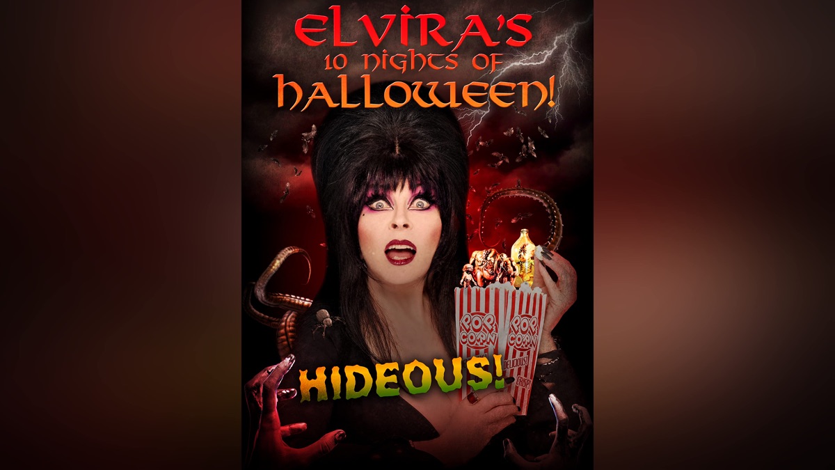‎Elvira's 10 Nights of Halloween: Hideous! - Apple TV