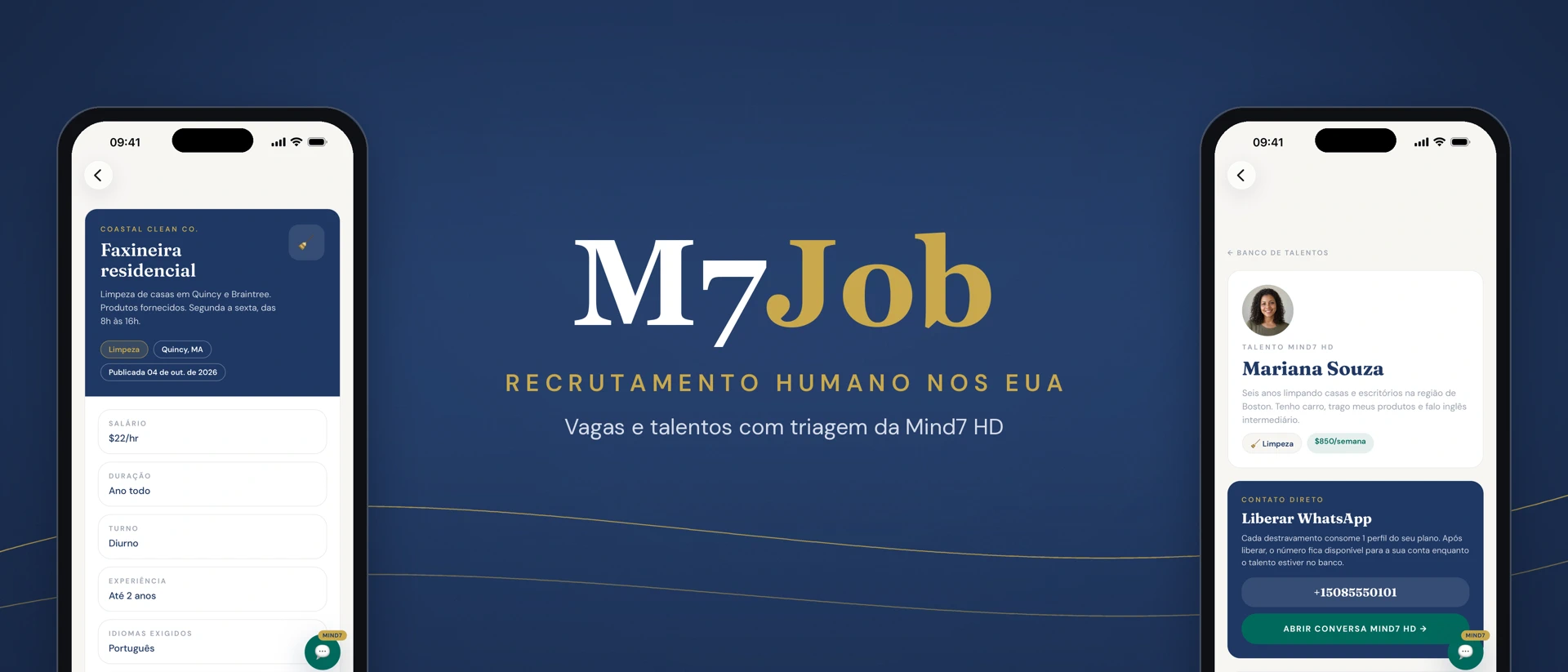 M7Job App Store product page header