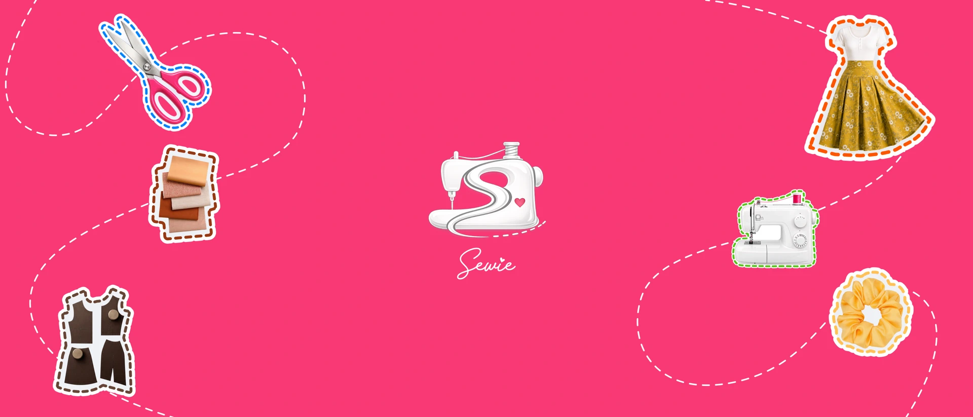 Sewing Patterns & Ideas: Sewie product page header