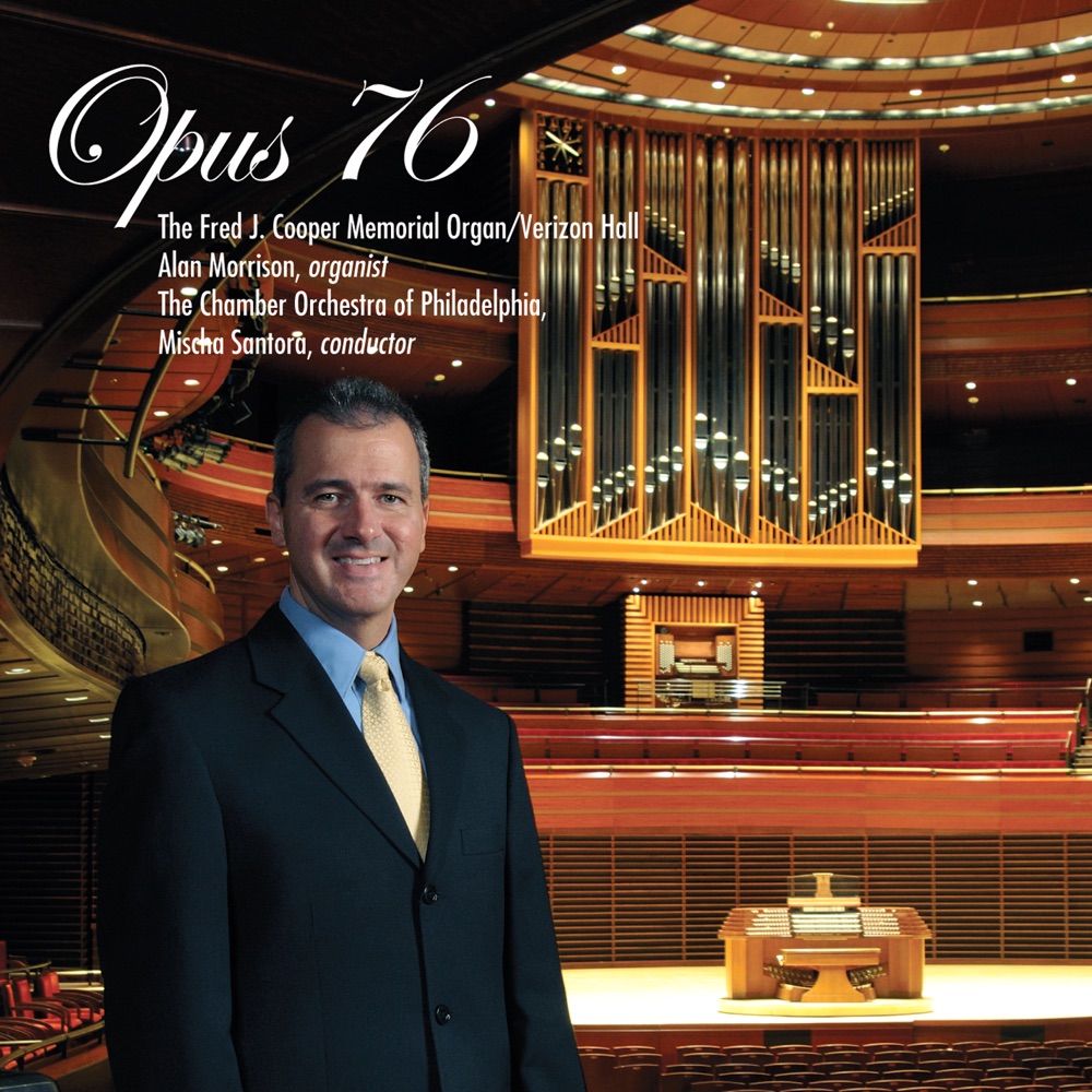 Обложка альбома «Opus 76» — Alan Morrison, organ