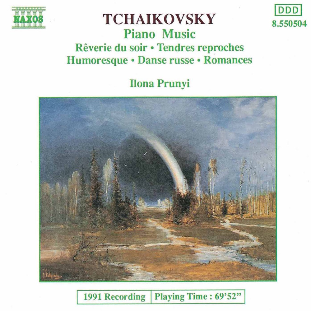 Обложка альбома «Tchaikovsky: Piano Music» — Ilona Prunyi