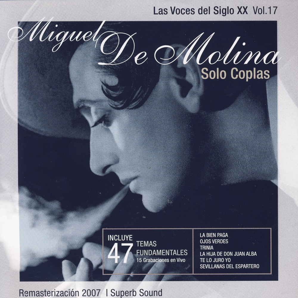 Обложка альбома «Las Voces Del Siglo XX Vol.17» — Miguel de Molina