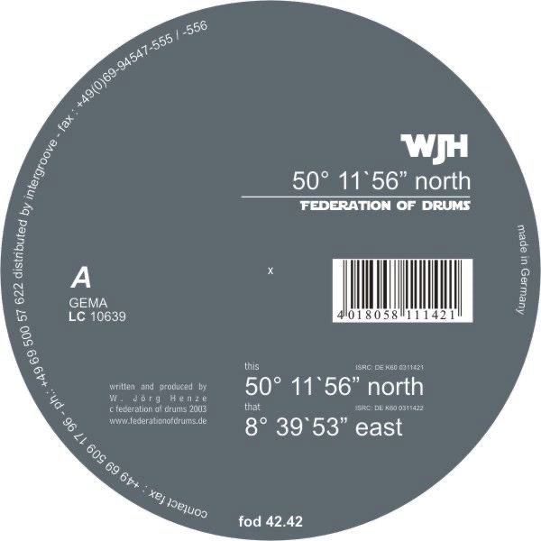 50° 11' 56" North - Single