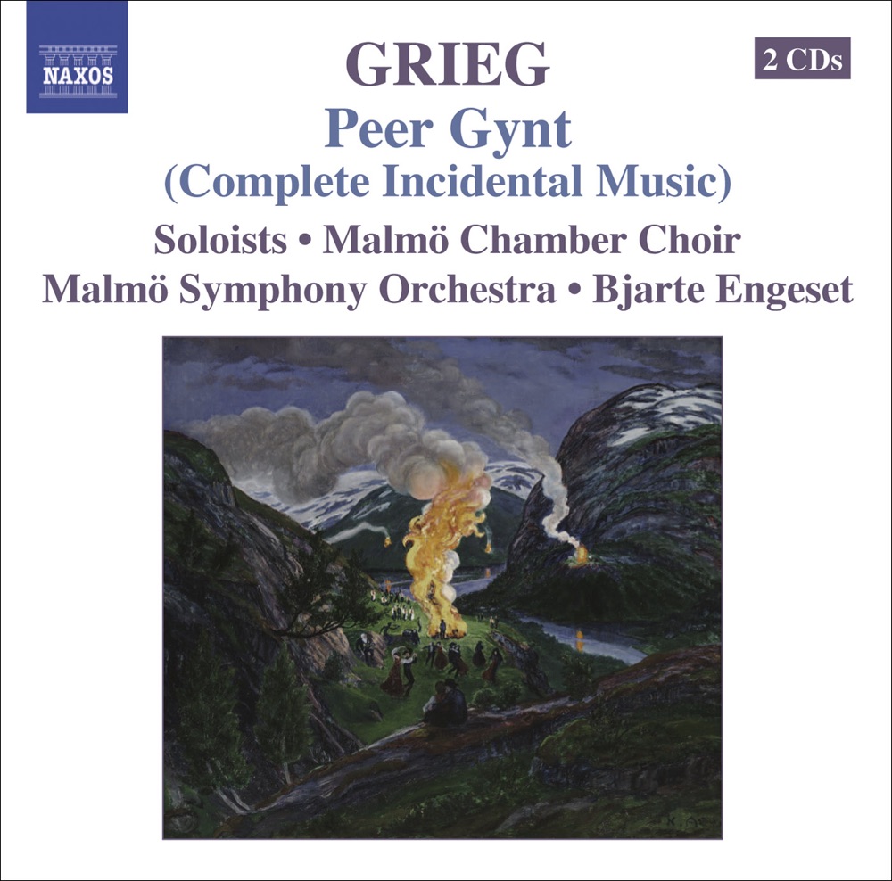 Обложка альбома «Grieg: Orchestral Music, Vol. 5» — Bjarte Engeset, Malmö Symphony Orchestra & Malmö Chamber Choir