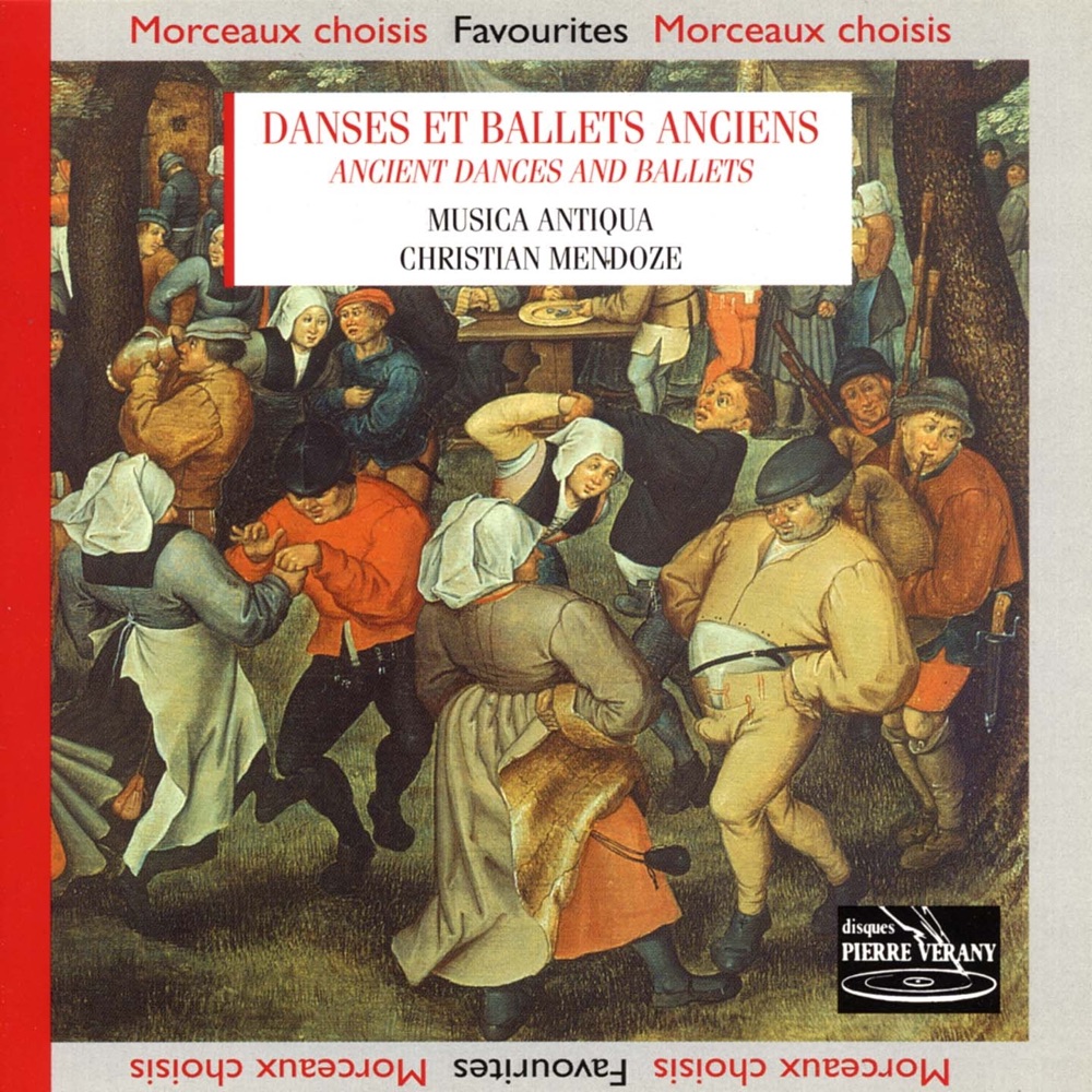 Обложка альбома «Danses et ballets anciens» — Orchestre Antiqua Musica & Christian Mendoze