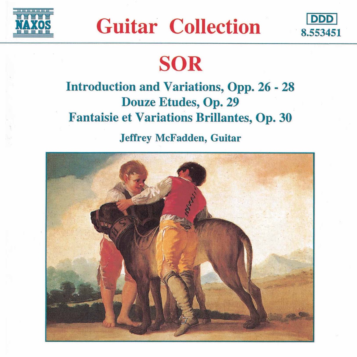 Sor: Introduction and Variations Opp. 26-28 - Etudes Op. 29 cover art