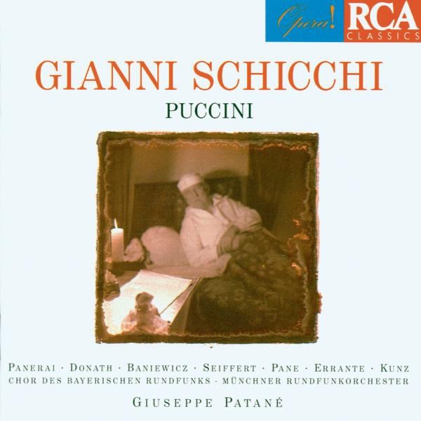 Обложка альбома «Puccini: Gianni Schicchi» — Giuseppe Patané, Bavarian Radio Chorus & Munich Radio Orchestra