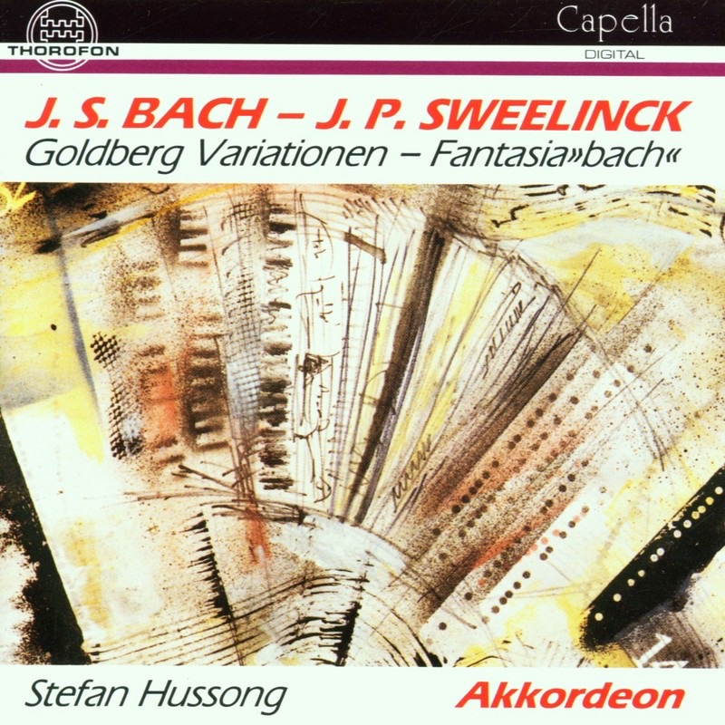 Обложка альбома «Johann Sebastian Bach: Goldberg Variationen - Jan P. Sweelink: Fantasia» — Stefan Hussong