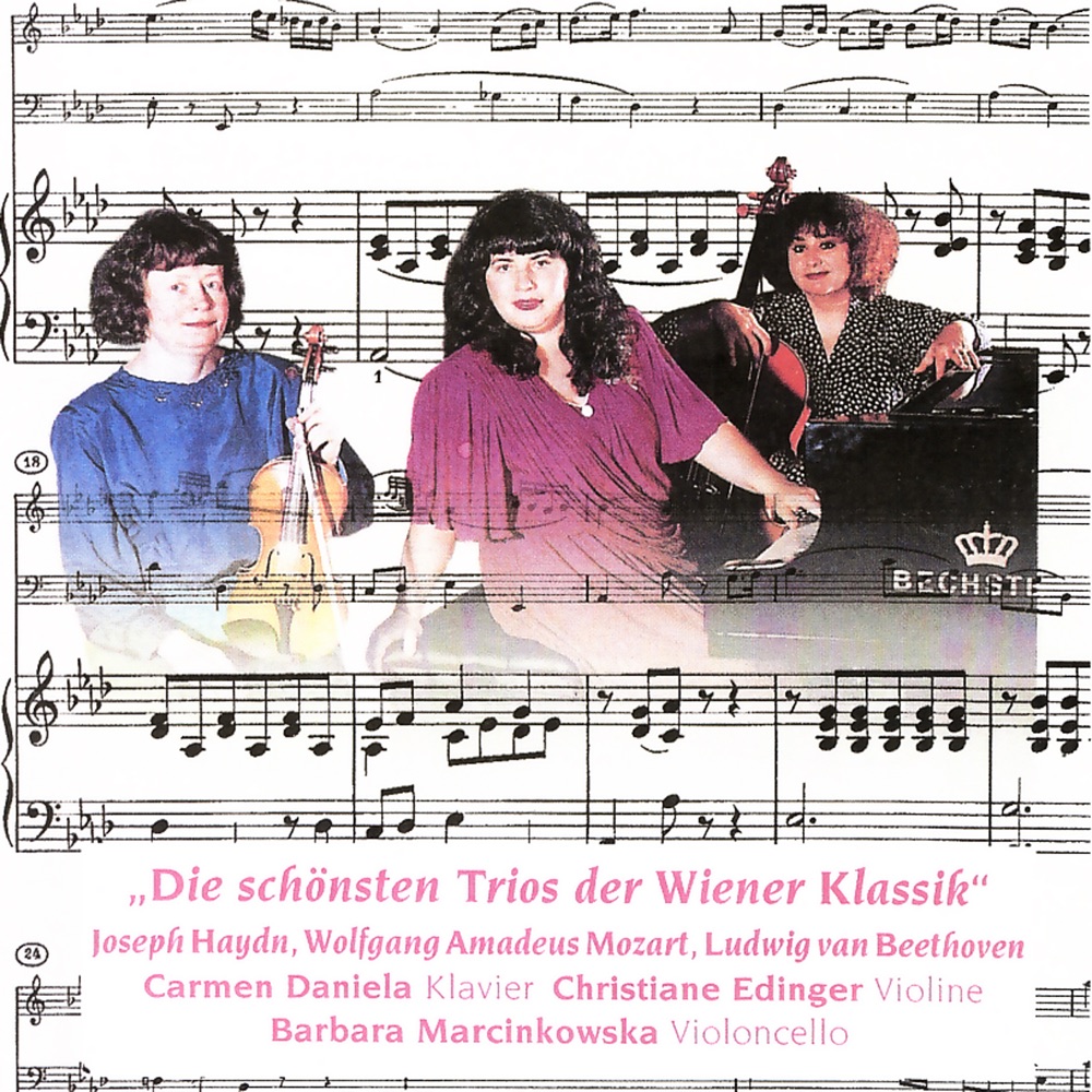 Обложка альбома «The Most Beautiful Trios of Viennese Classical» — Carmen Daniela, Christiane Edinger & Barbara Marcinkowska