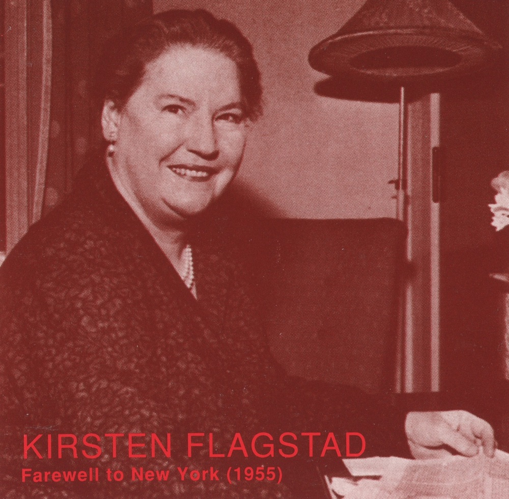 Обложка альбома «Farewell to New York» — Kirsten Flagstad, Edwin McArthur & Symphony of the Air